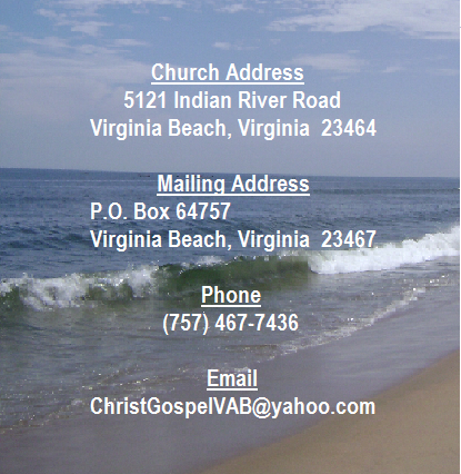 church address contact 5 19 15